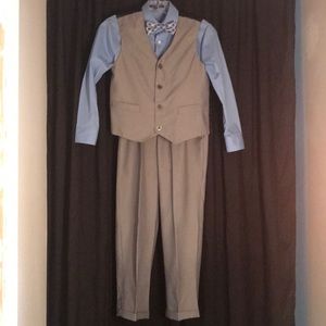 Boys size 10 vest suit